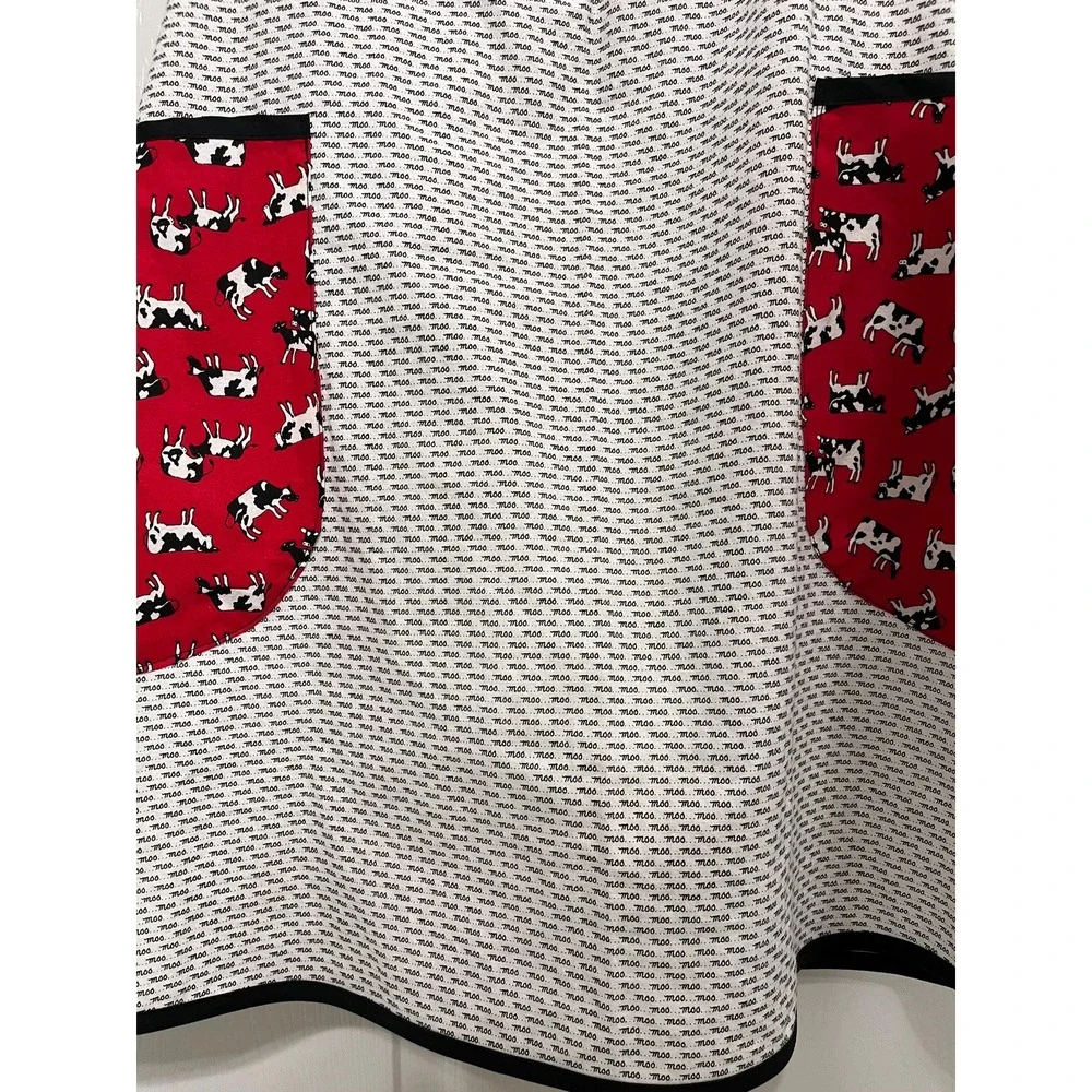 Criss Cross Apron Farm Apron Cow Apron (Sizes XS-L) Crossback Apron Cottagecore